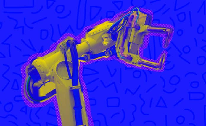 robotic factory arm