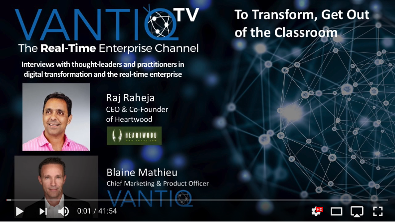 VANTIQ TV Episode starring Raj Raheja of Heartwood and VANTIQ's Blaine Mathieu