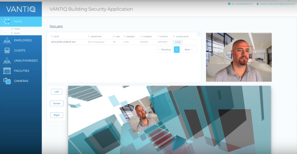 VANTIQ showing what the real-time application for security looks like