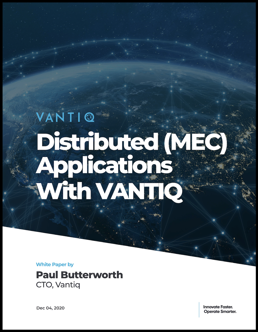 Distributed (MEC) Applications With VANTIQ whitepaper cover image