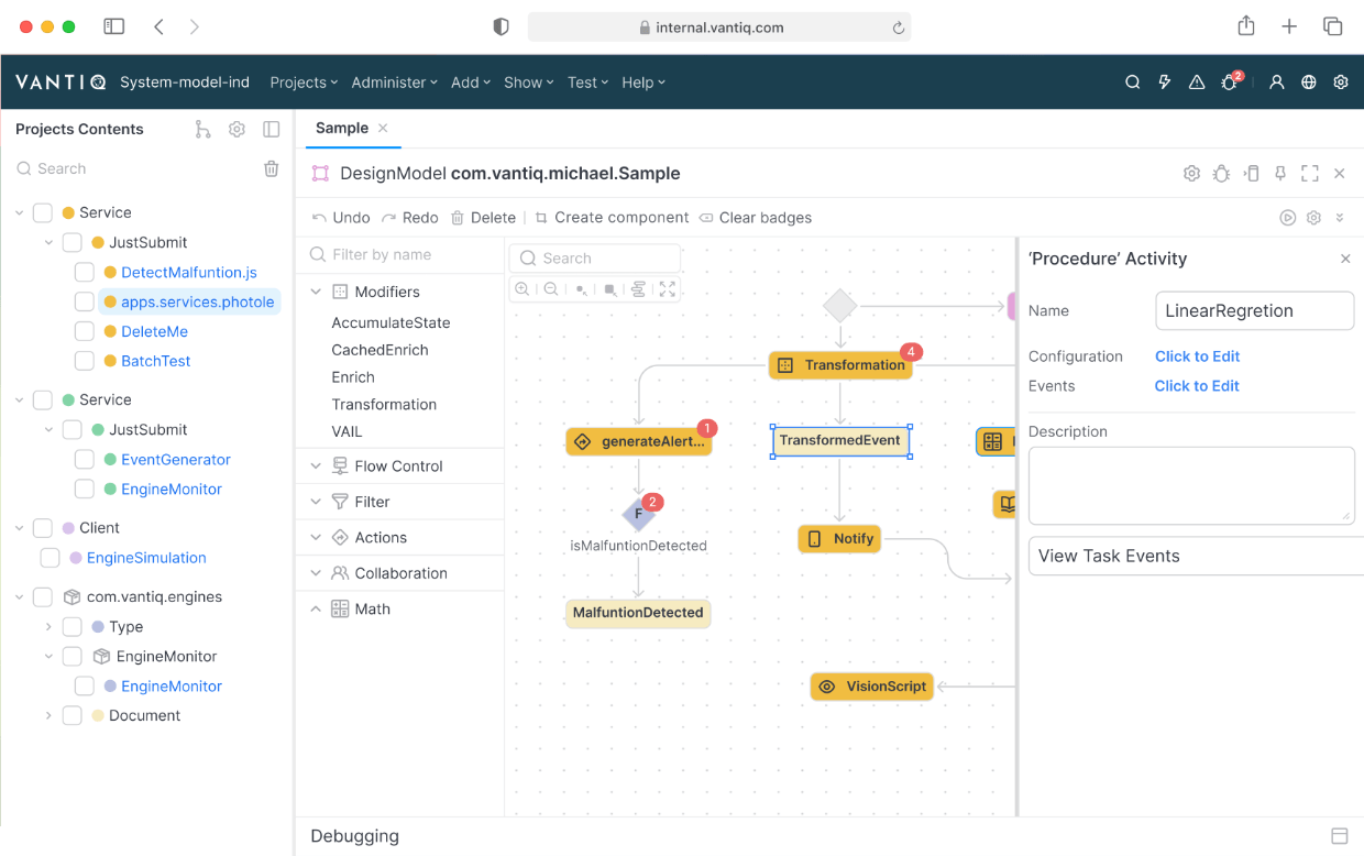 Vantiq Platform