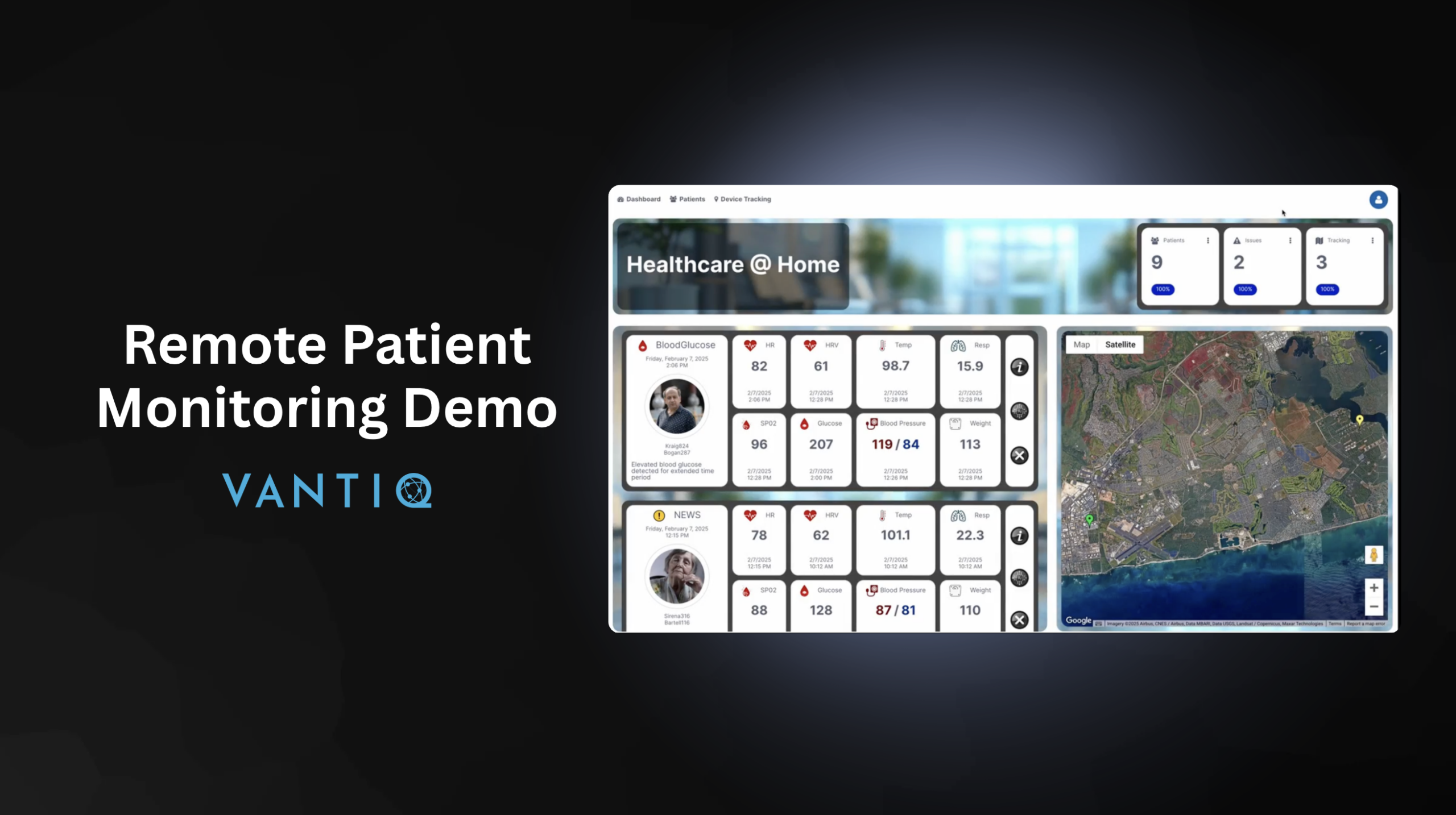 Virtual Patient Monitor Remote Patient Monitoring Demo – VANTIQ